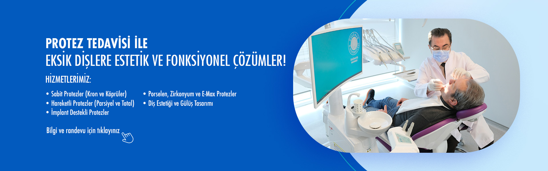 Protez Tedavisi İle Eksik Dişlere Estetik ve Fonksiyonel Çözümler! Protez Tedavisi İle Eksik Dişlere Estetik ve Fonksiyonel Çözümler!