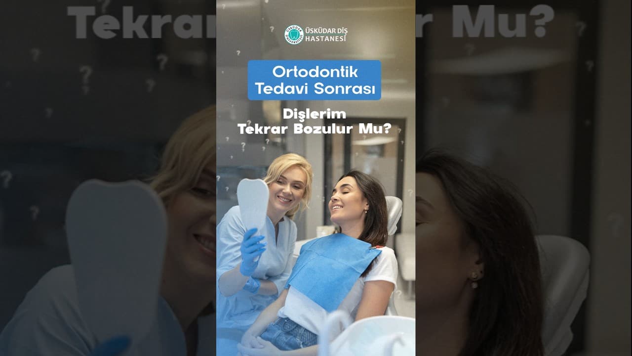 #shorts Ortodonti tedavi sonrası “Dişlerim tekrar bozulur mu?” sorusu aklınıza takılmasın!-thumbnail